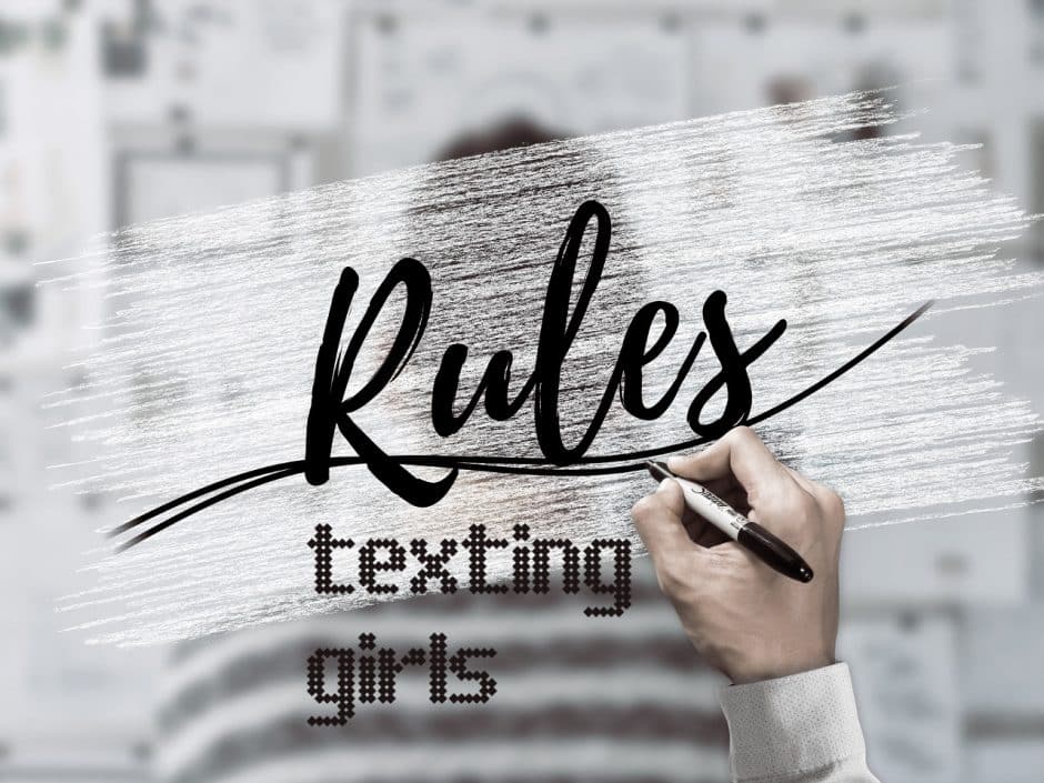 rules for texting girls